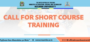 CALL FOR SHORT COURSE TRAINING