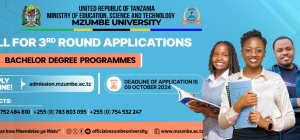 THIRD ROUND APPLICATIONS FOR ADMISSION INTO VARIOUS UNDERGRADUATE PROGRAMMES FOR THE 2024/2025 ACADEMIC YEAR